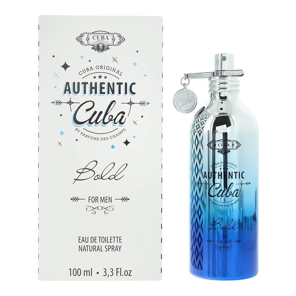 Cuba Authentic Bold For Men Eau de Toilette 100ml