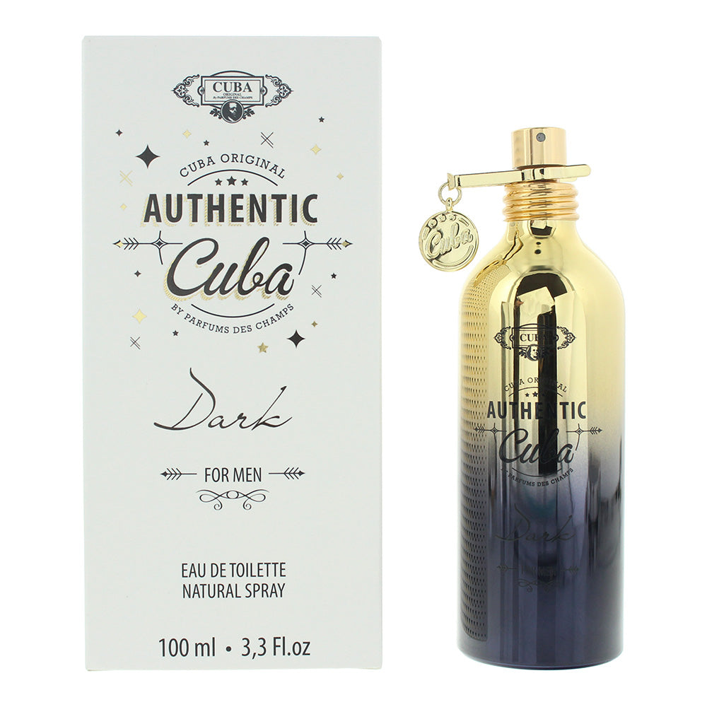 Cuba Authentic Dark For Men Eau de Toilette 100ml