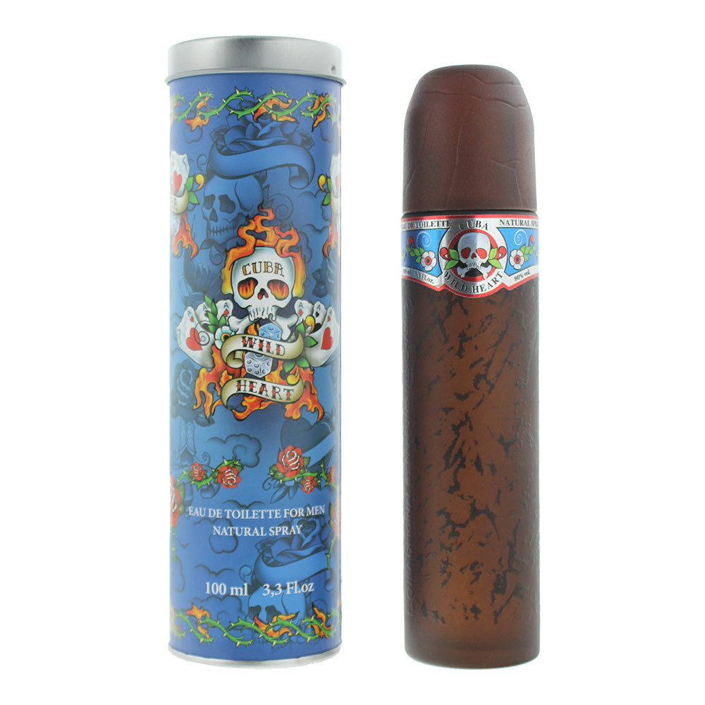 Cuba Wild Heart For Men Eau de Toilette 100ml