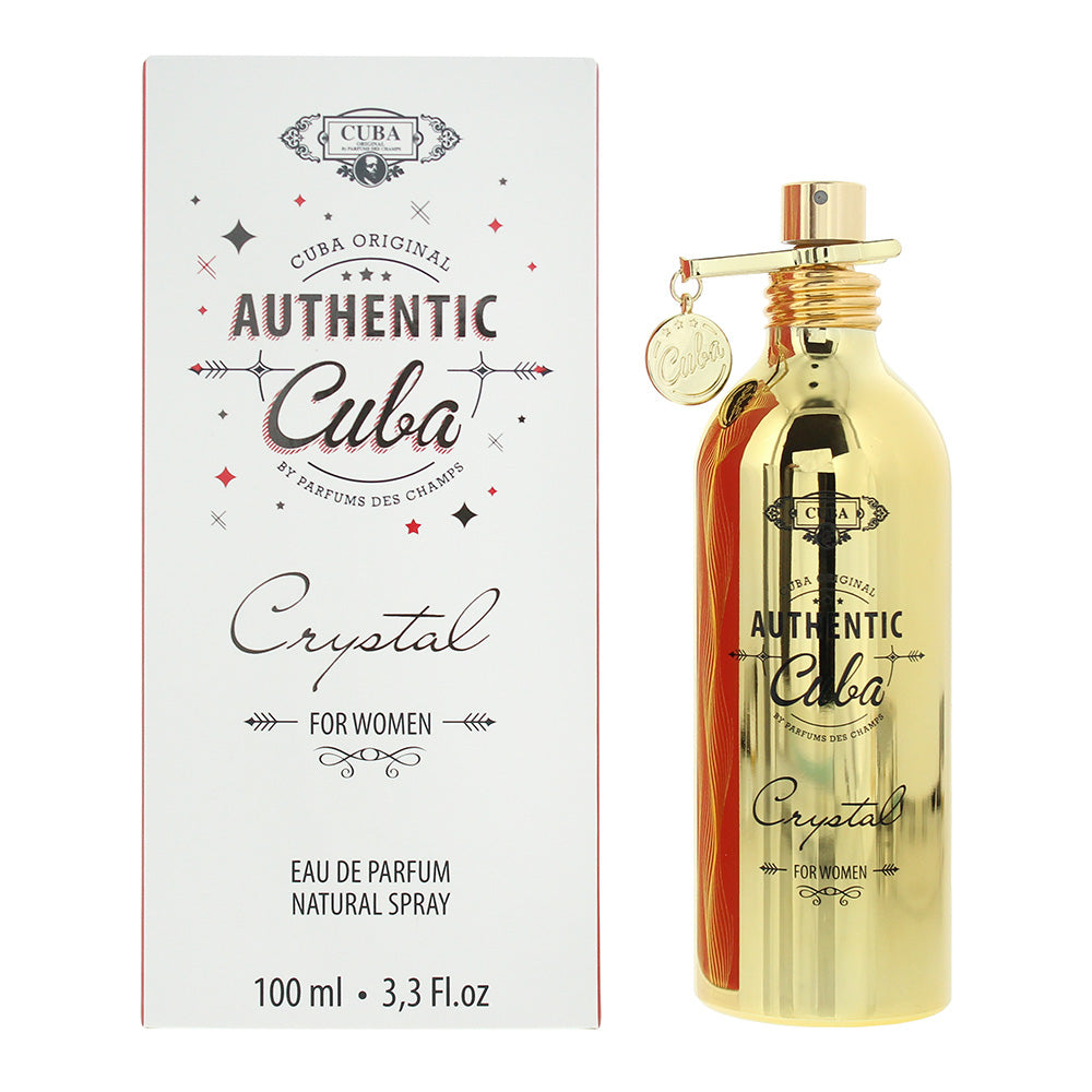 Cuba Authentic Crystal For Women Eau de Parfum 100ml