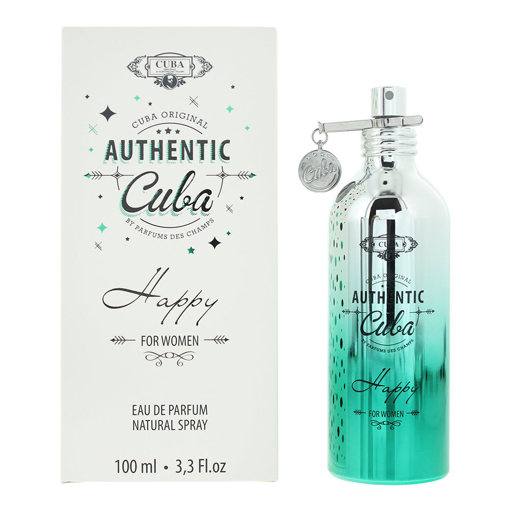 Cuba Authentic Happy For Women Eau de Parfum 100ml