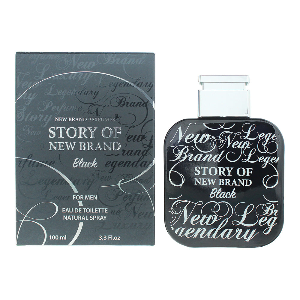 New Brand Story Of New Brand Black For Men Eau de Toilette 100ml
