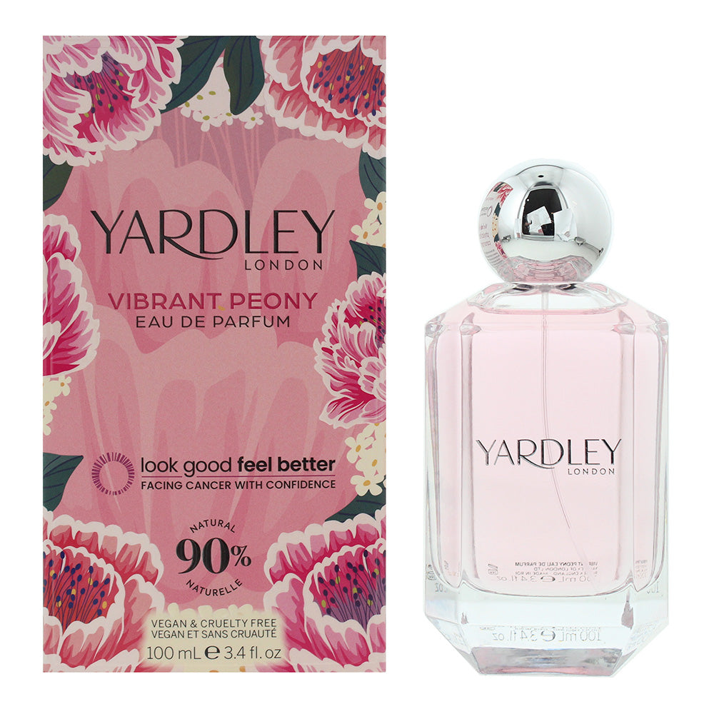 Yardley Vibrant Peony Eau De Parfum 100ml