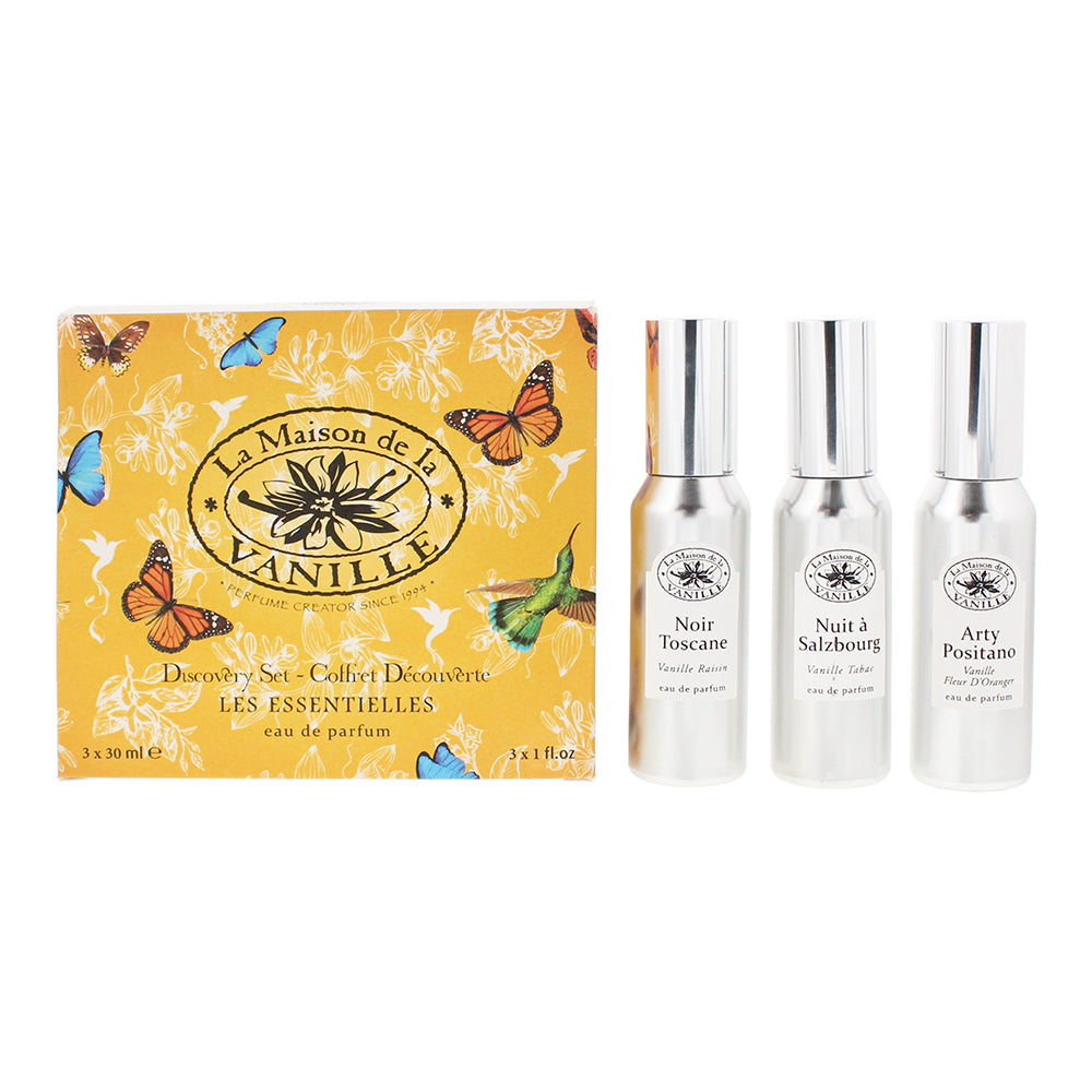 Maison De La Vanille Discovery Set 3 Piece Gift Set: Nuit a Salzbourg Eau de Par