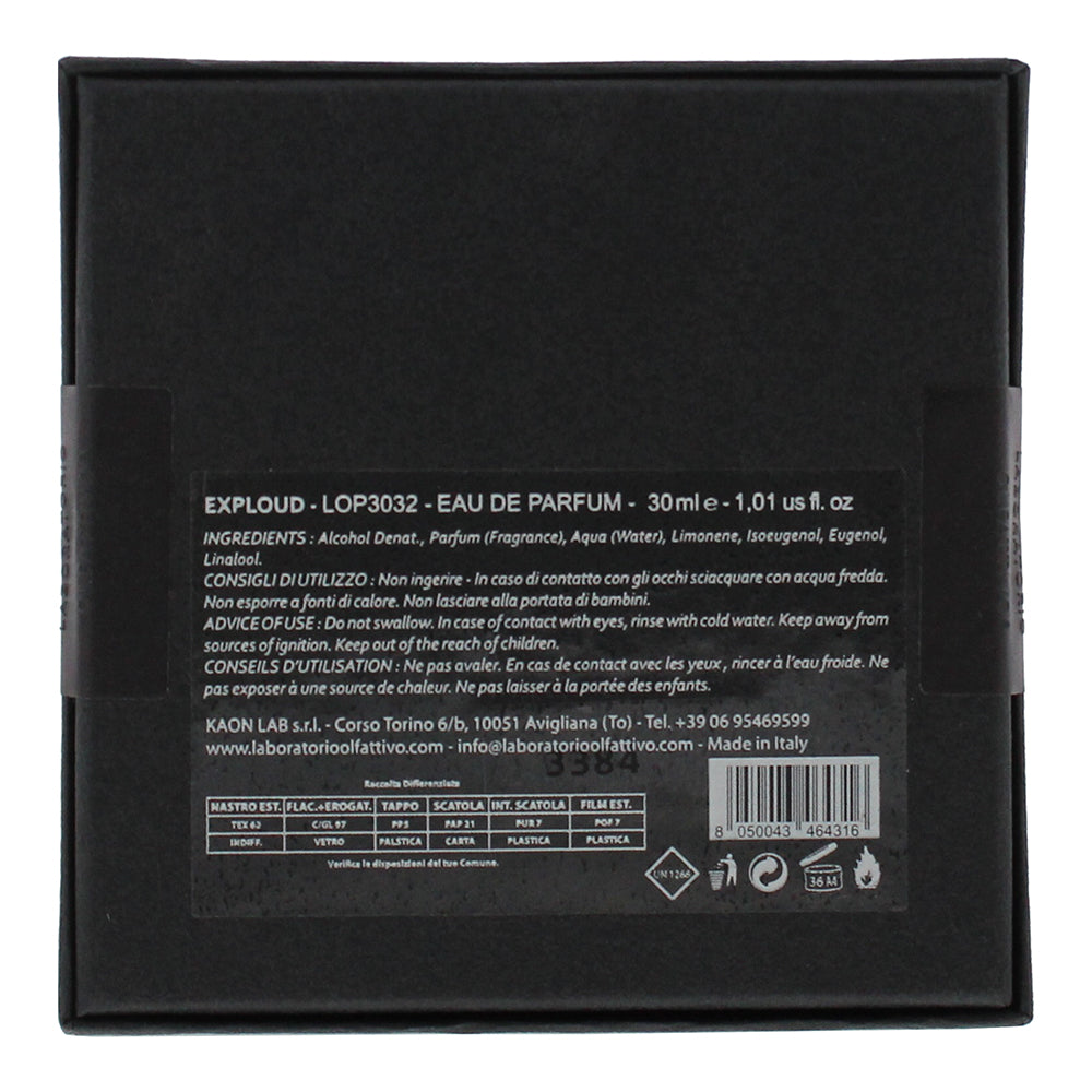 Laboratorio Olfattivo Exploud Eau de Parfum 30ml