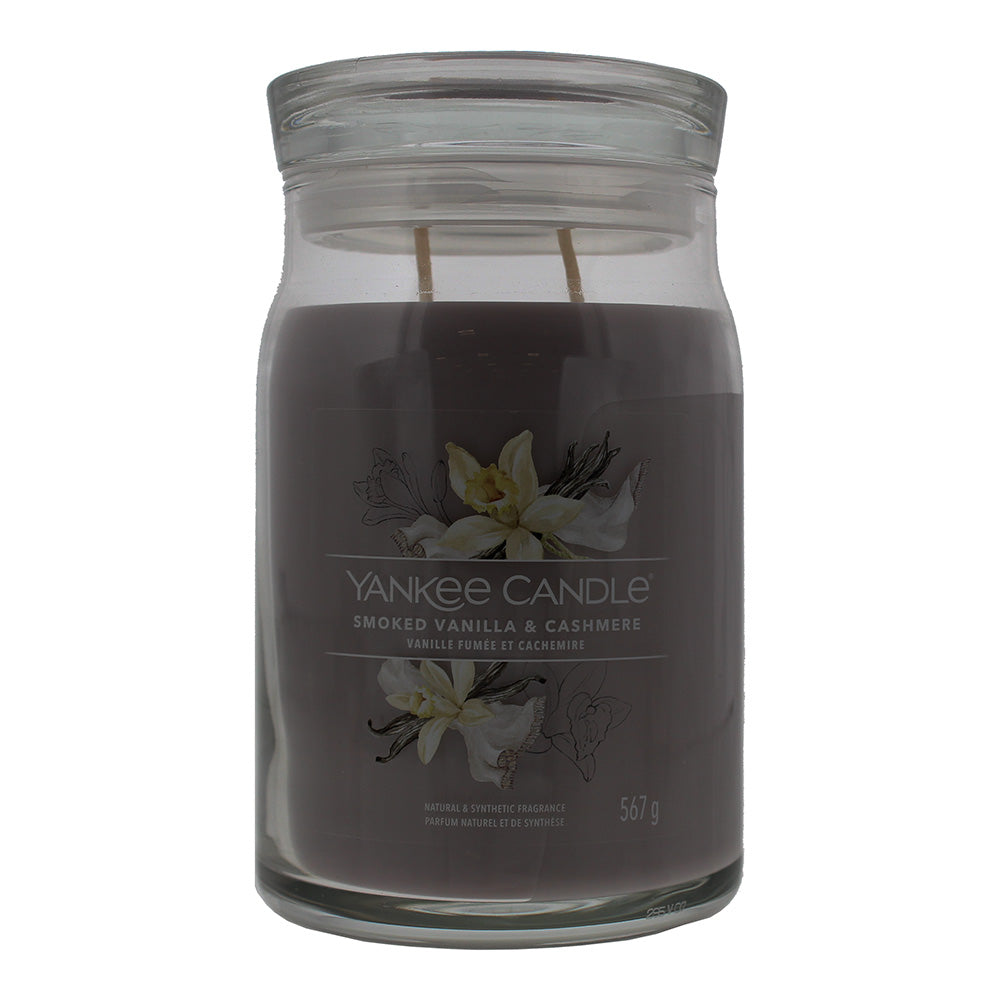 Yankee Candle Smoked Vanilla & Cashmere Candle 567g