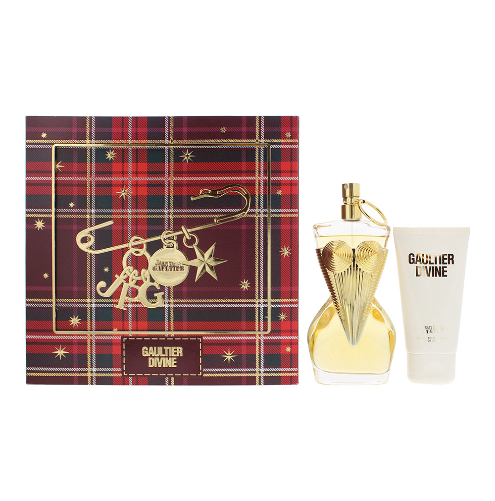 Jean Paul Gaultier Divine 2 Piece Gift Set: Eau de Parfum 100ml - Body Lotion 75