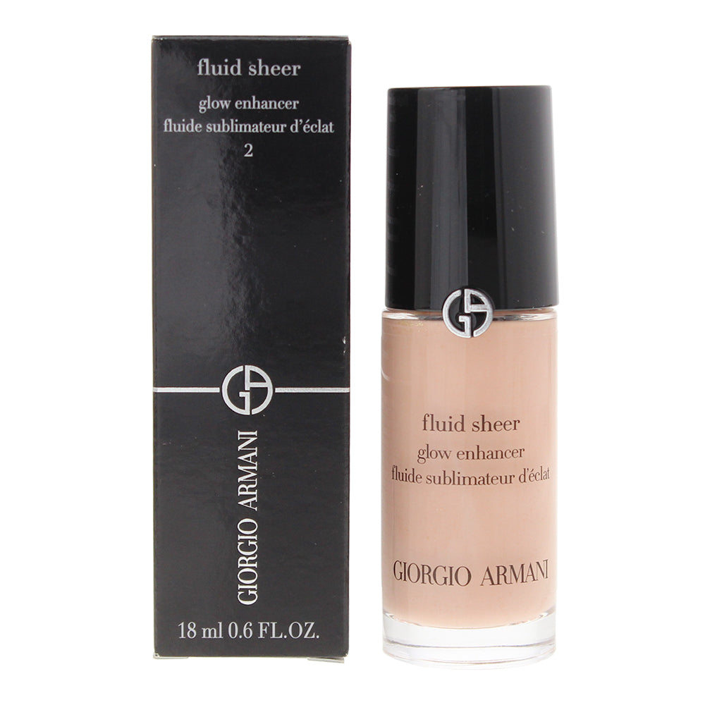 Giorgio Armani Fluid Sheer Glow Enhancer 2 Champagne Bronzer 18ml