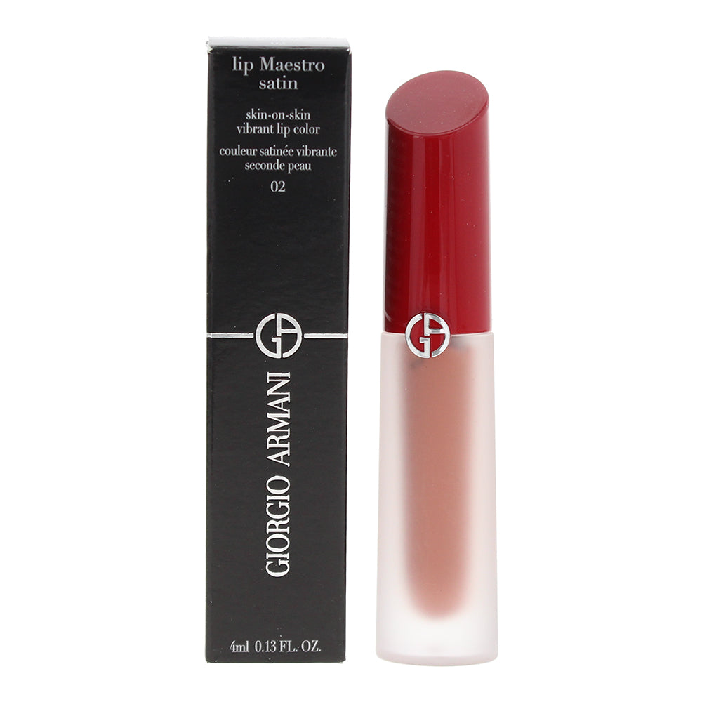 Giorgio Armani Lip Maestro Satin 02 Lipstick 4ml