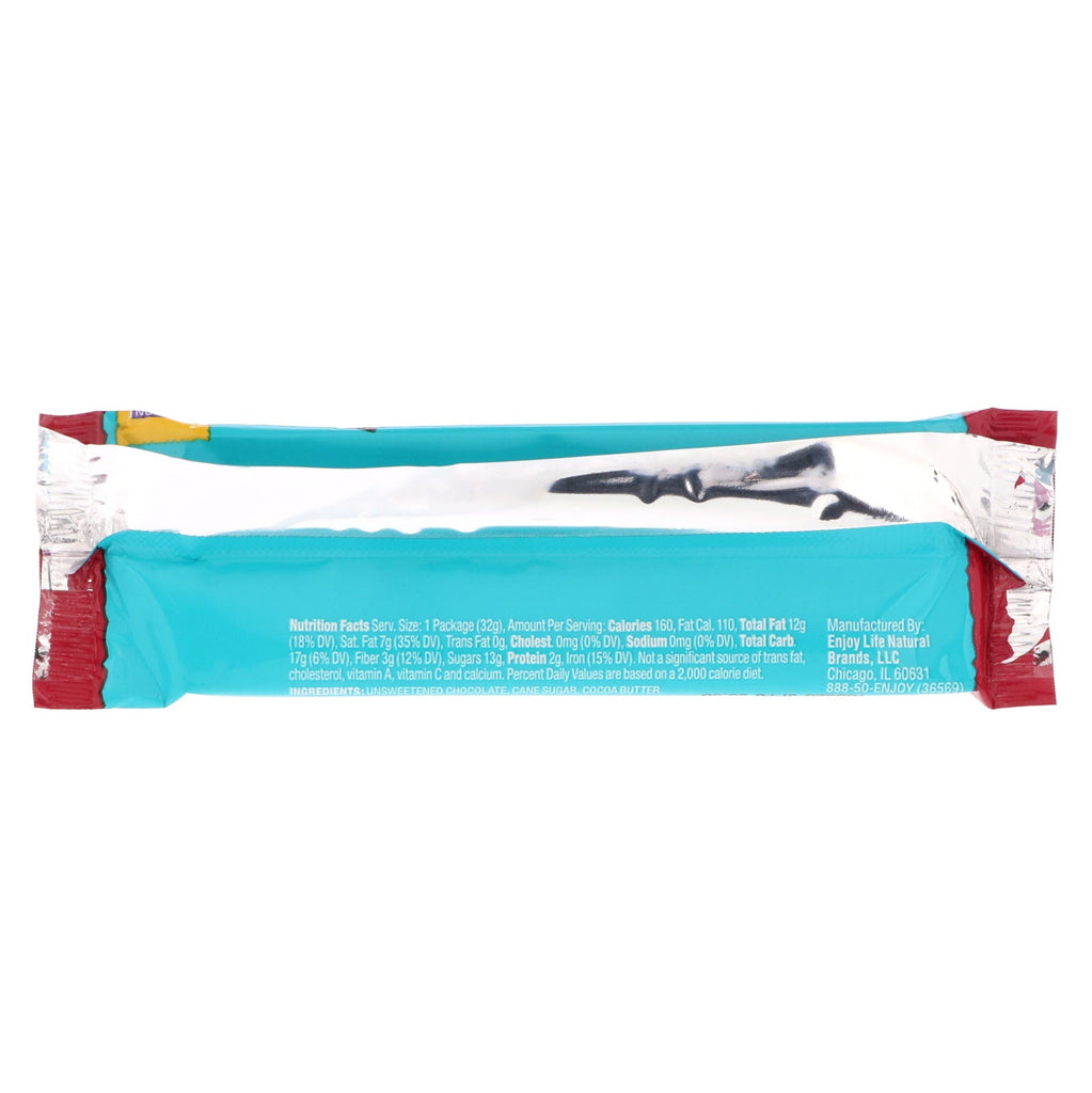 Nyd Life Foods, chokoladebarer, mørke, 1,12 oz (32 g)