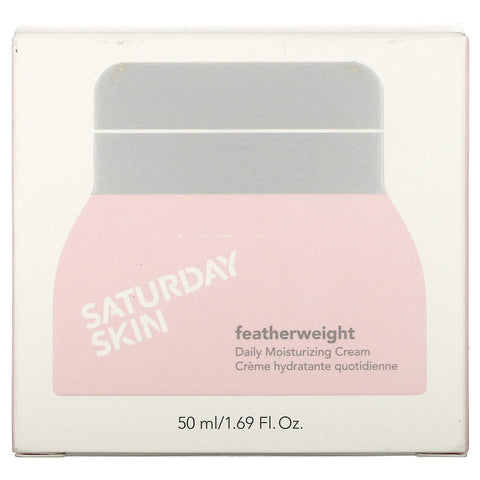 Saturday Skin, Featherweight, Daily Moisturizing Cream, 1.69 fl oz (50 ml)