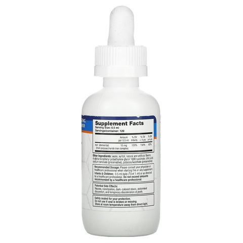 A.C. Grace Company, Iron Up, Liquid Iron Supplement, Grape , 2 fl oz (60 ml)