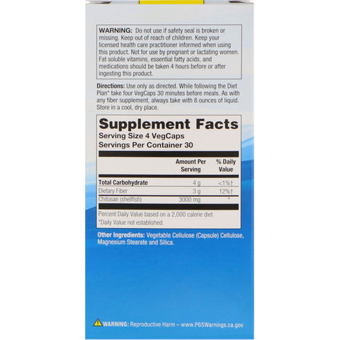 Natural Balance, Super Chitosan 3000, 120 Veg Caps