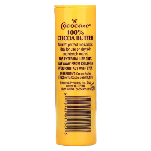 Cococare, 100% Cocoa Butter Stick, 1 oz (28 g)