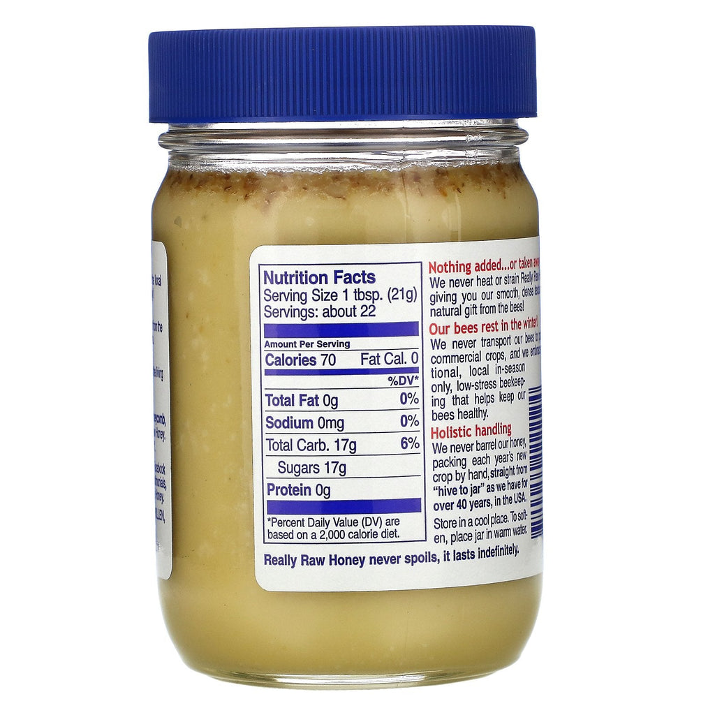 Really Raw Honey, Honey, 1 lb (453 g)