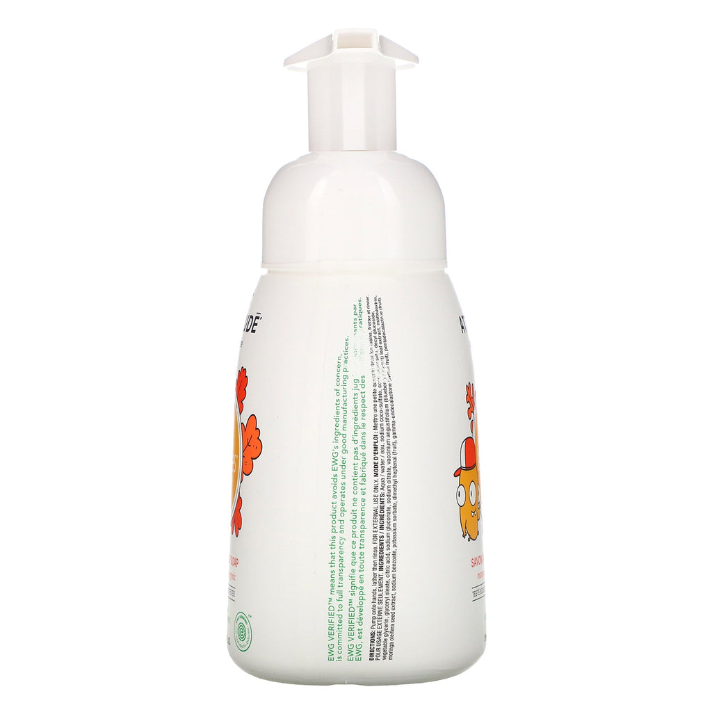 ATTITUDE, Little Leaves Science, Foaming Hand Soap, Mango, 10 fl oz (295 ml)