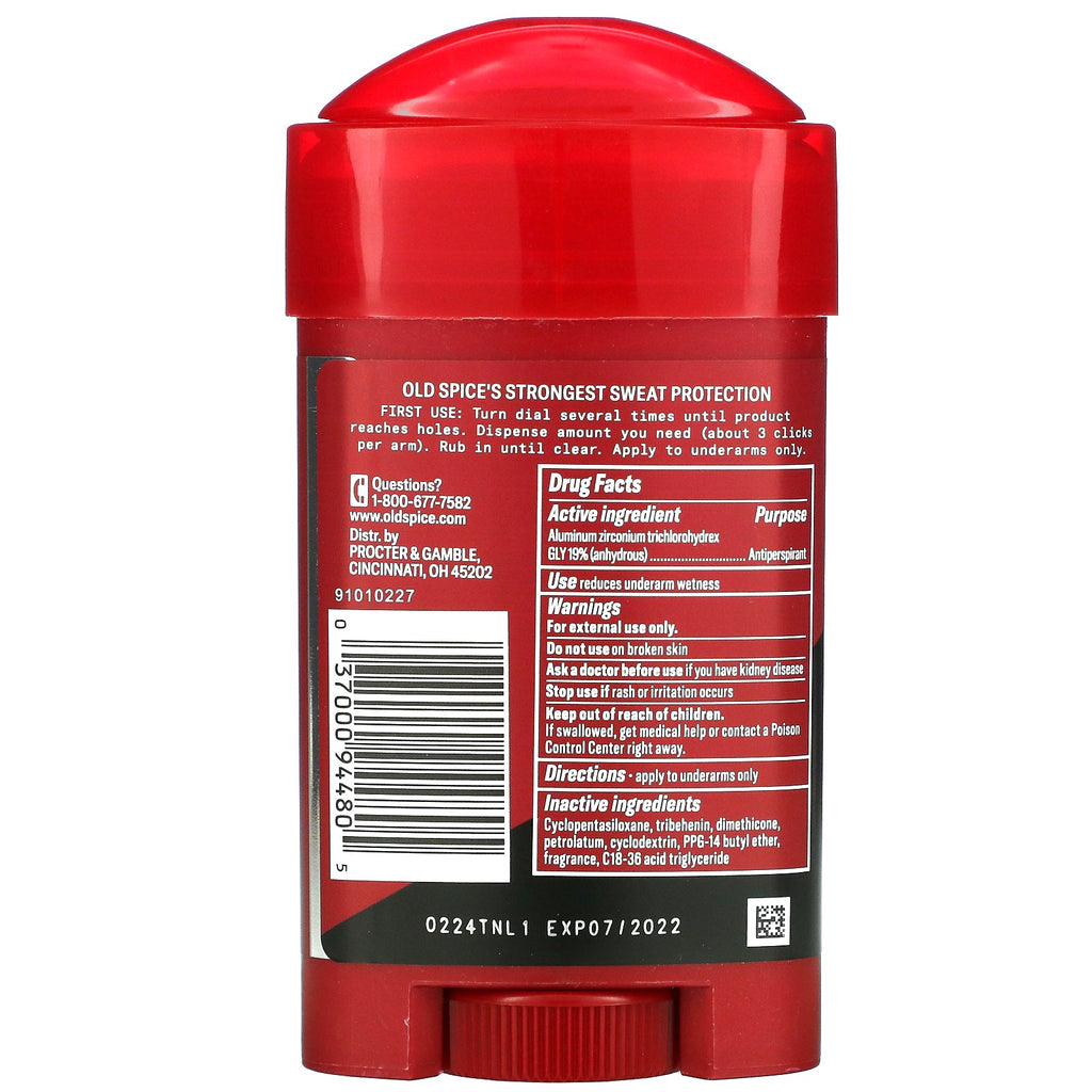 Old Spice, Sweat Defense Anti-Perspirant Deodorant, Soft Solid, Stronger Swagger, 2.6 oz (73 g)