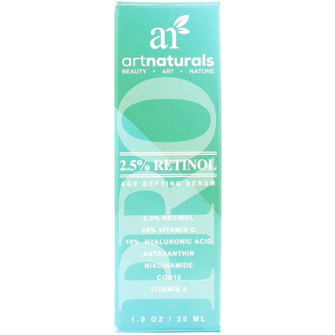 Artnaturals, 2.5% Retinol Age Defying Serum, 1.0 oz (30 ml)