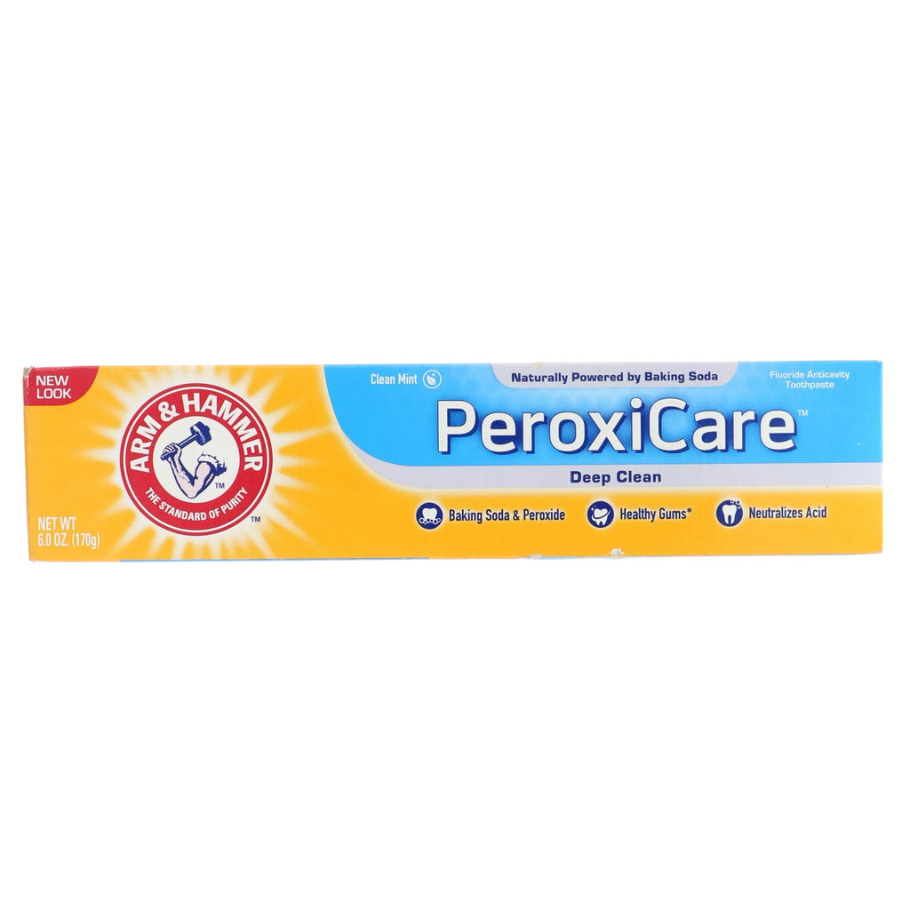 Arm & Hammer, PeroxiCare, Deep Clean Toothpaste, Fresh Mint, 6.0 oz (170 g)