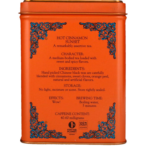 Harney & Sons, HT Tea Blend, Hot Cinnamon Sunset, 20 Tea Sachets, 1.4 oz (40 g)