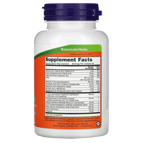 Now Foods, Mood Support with St. John's Wort, 90 Veg Capsules