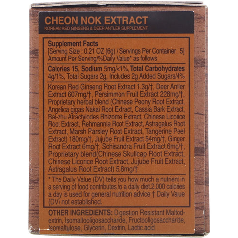 Cheong Kwan Jang, Cheon Nok Extract, Korean Red Ginseng & Deer Antler, 1.06 oz (30 g)