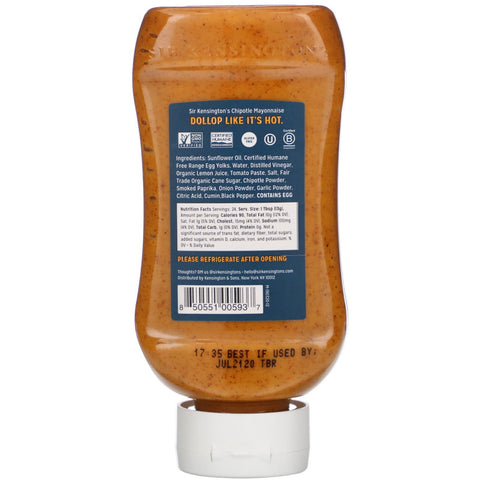 Sir Kensington's, Chipotle Mayonnaise, 12 fl oz (354 ml)