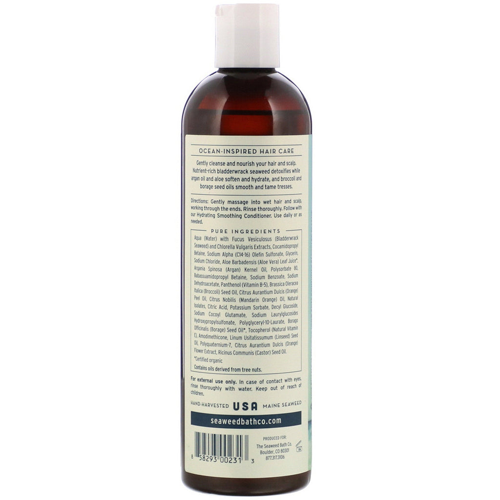 The Seaweed Bath Co., Hydrating Smoothing Shampoo, Citrus Vanilla, 12 fl oz (354 ml)