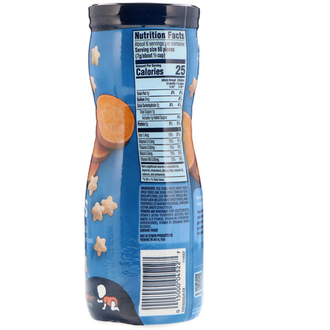 Gerber, Puffs Cereal Snack,  8+ Months, Sweet Potato, 1.48 oz (42 g)