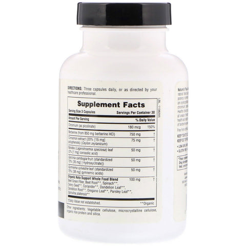 Nature's Plus, KetoLiving, Sugar Control, 90 Capsules