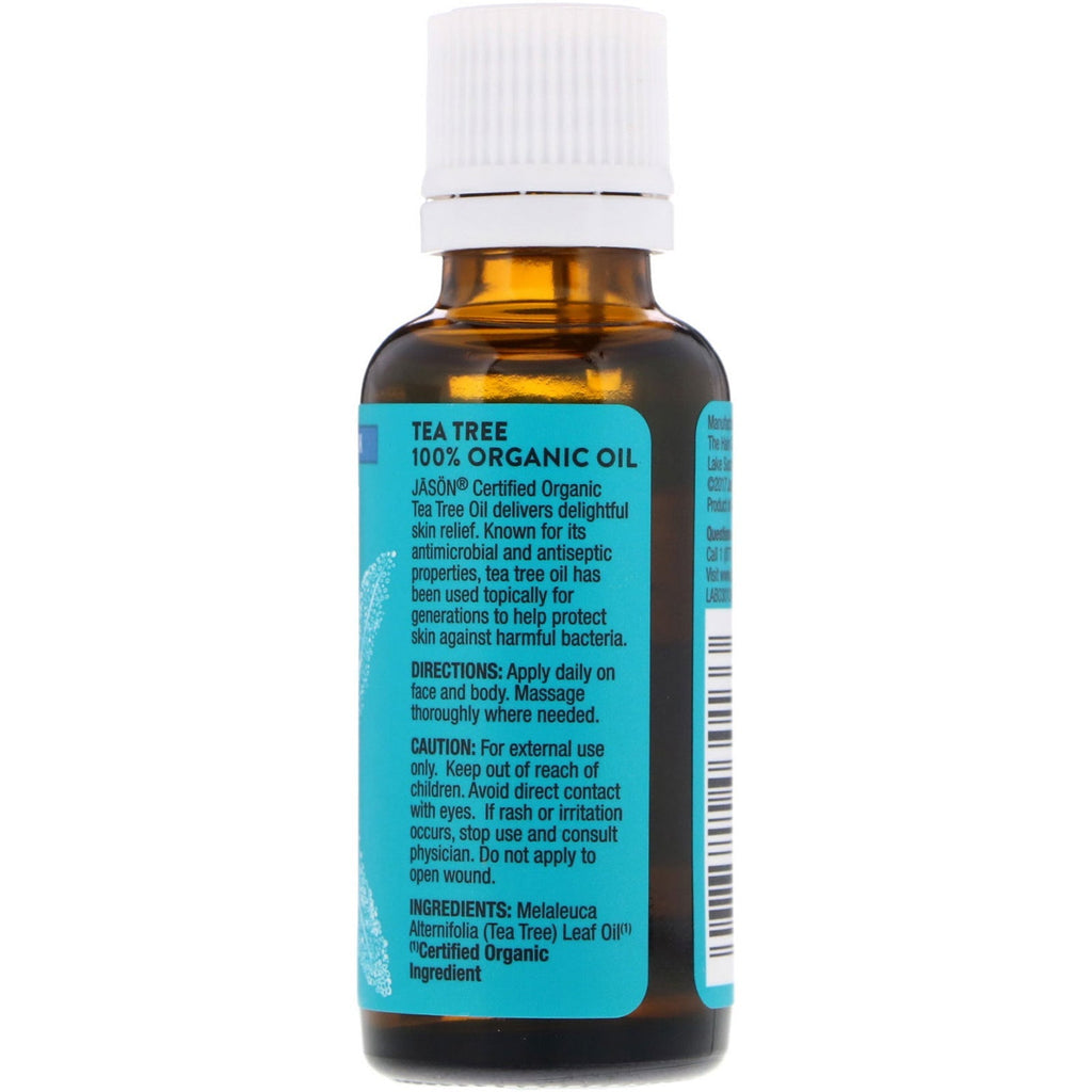 Jason Natural, 100%  Oil, Tea Tree, 1 fl oz (30 ml)