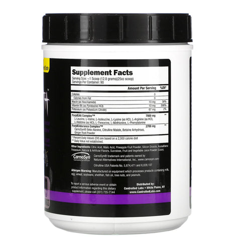 Controlled Labs, Purple Wraath, Juicy Grape, 2.39 lbs (1084 g)