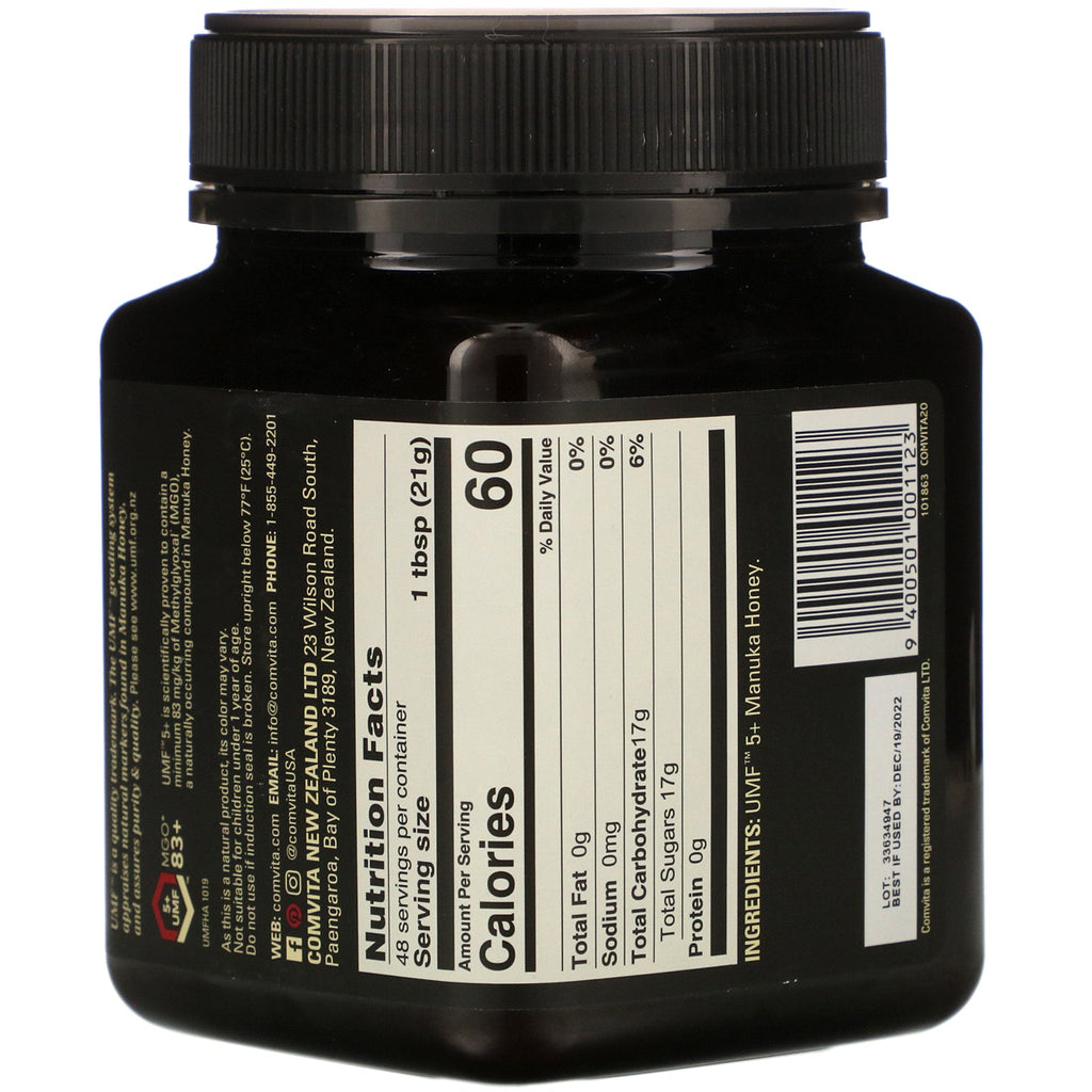 Comvita, Manuka Honey, UMF 5+, 2.2 lb (1 kg)