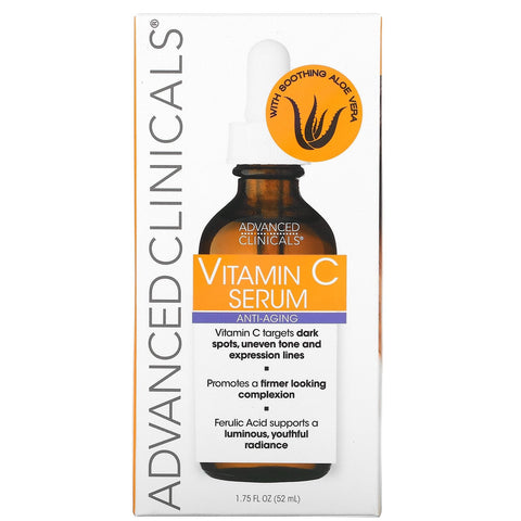 Advanced Clinicals, Vitamin C, Anti Aging Serum, 1.75 fl oz (52 ml)