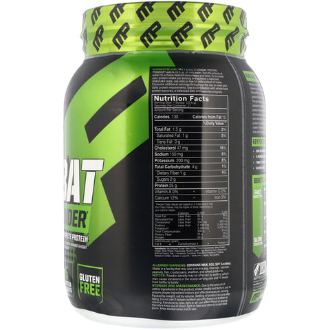 MusclePharm, Combat Protein Powder, Vanilla, 2 lbs (907 g)