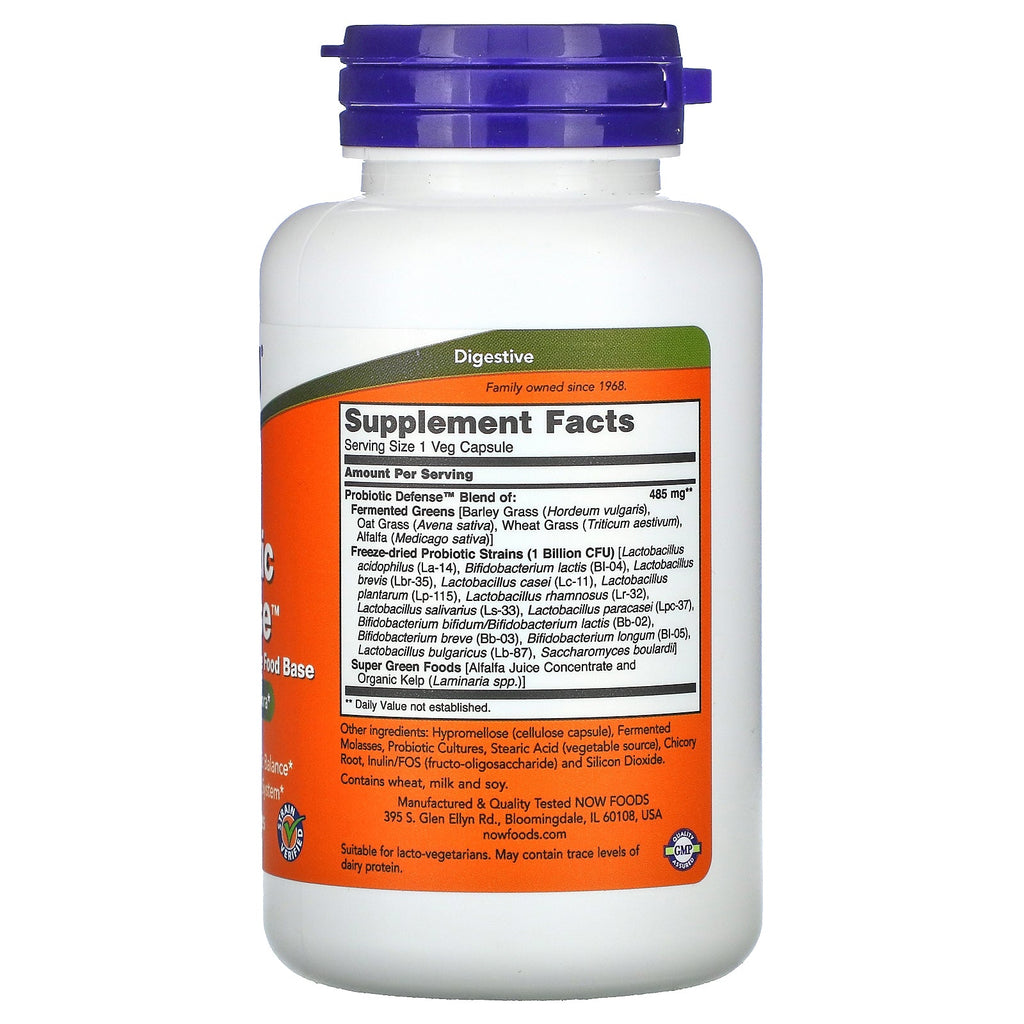 Now Foods, Probiotic Defense, 90 Veg Capsules