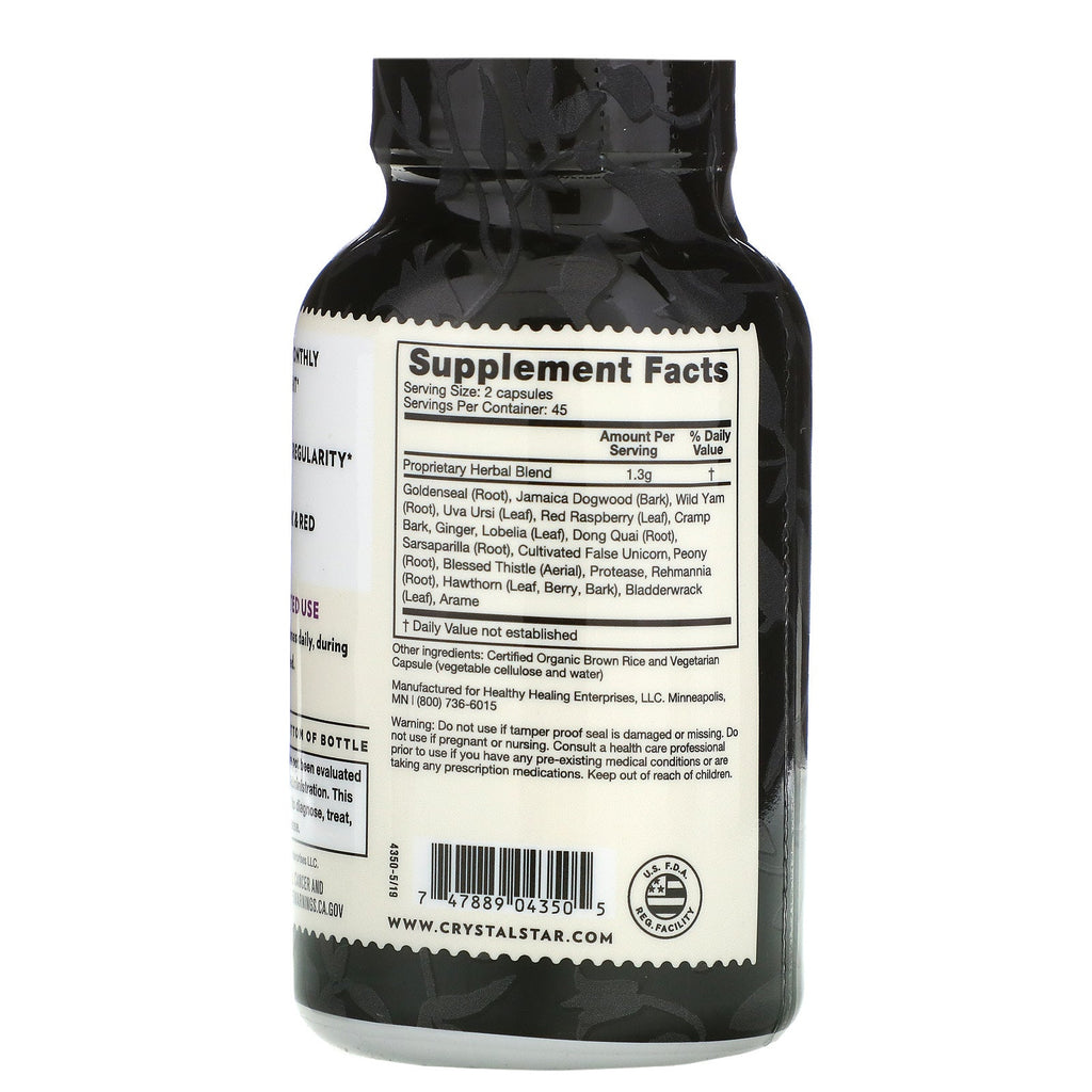 Crystal Star, Women's Best Friend, 90 Vegetarian Capsules