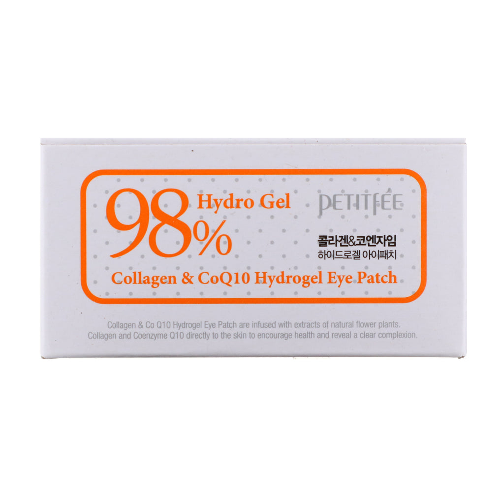 Petitfee, Collagen & CoQ10 Hydrogel Eye Patch, 60 Patches, 1.4 g Each