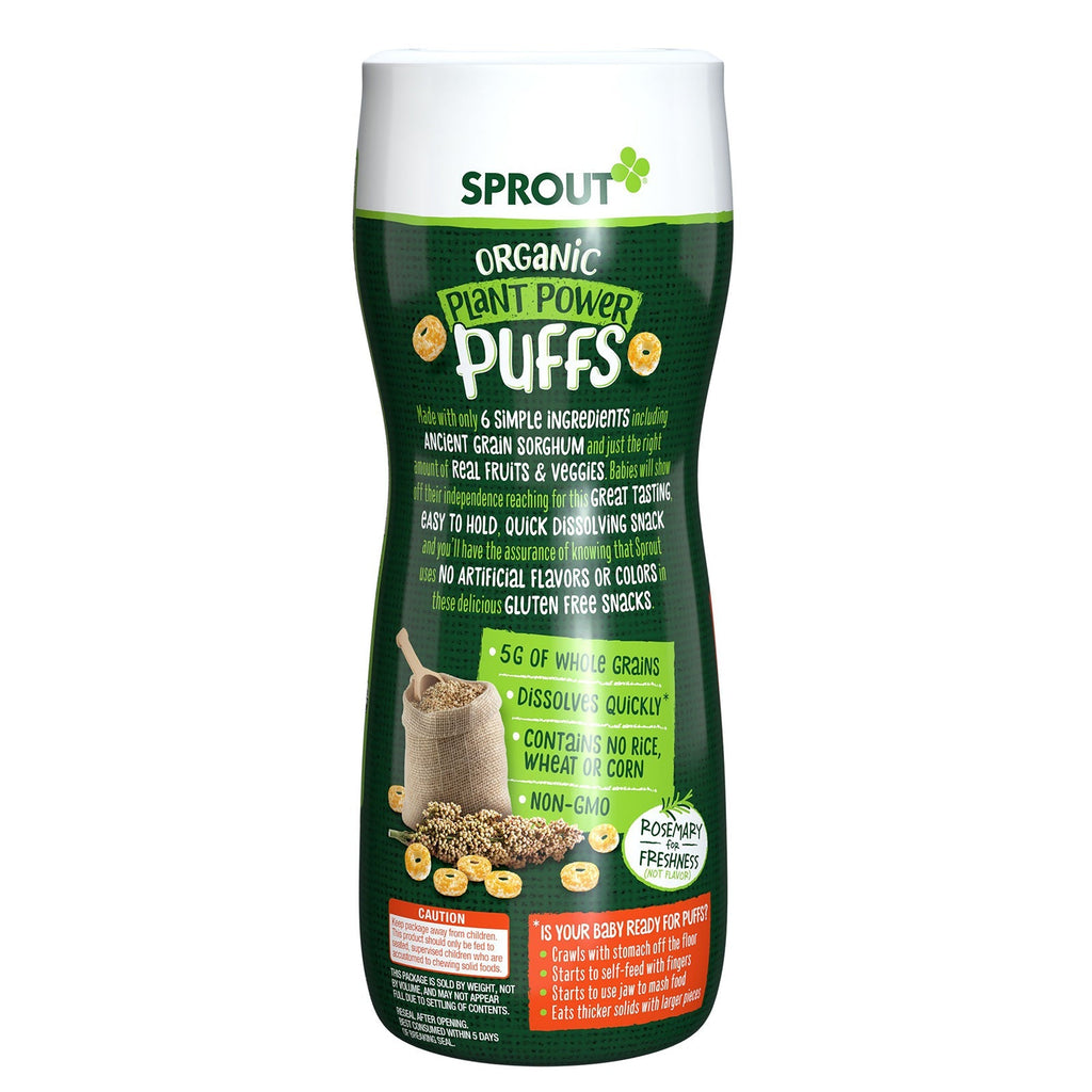 Sprout , Quinoa Puffs, Carrot Mango, 1.5 oz (43 g)