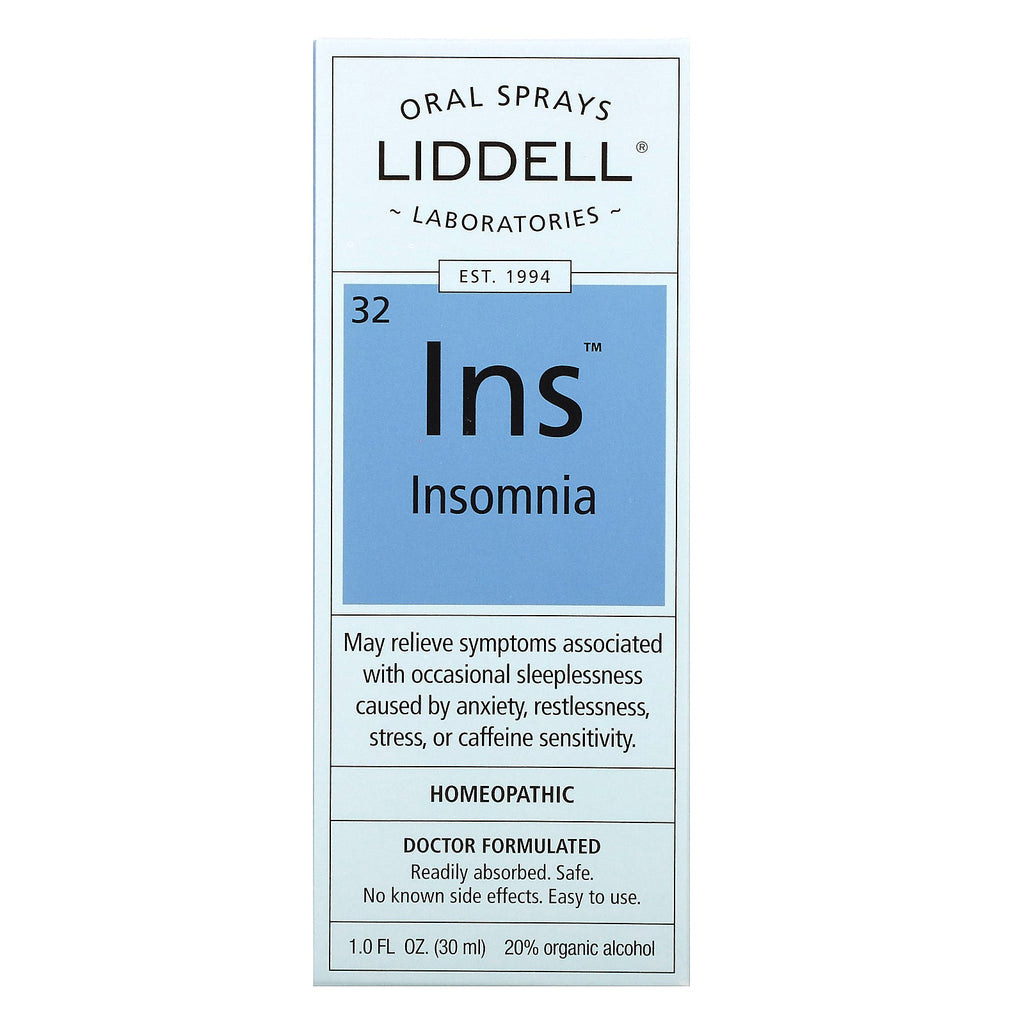 Liddell, Ins, Insomnia, Oral Spray, 1 fl oz (30 ml)