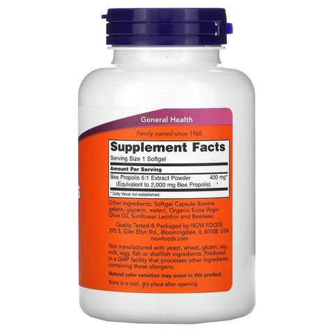 Now Foods, Propolis 2000, 90 Softgels