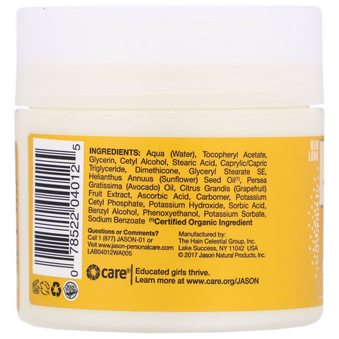 Jason Natural, Age Renewal Vitamin E Moisturizing Creme, 25,000 IU, 4 oz (113 g)