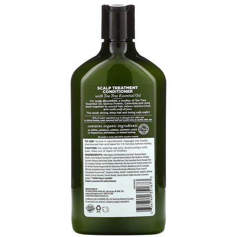 Avalon s, Conditioner, Scalp Treatment, Tea Tree, 11 oz (312 g)