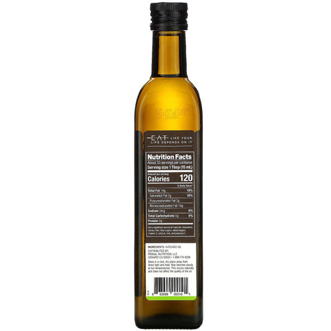 Primal Kitchen, Avocado Oil, 16.9 fl oz (500 ml)