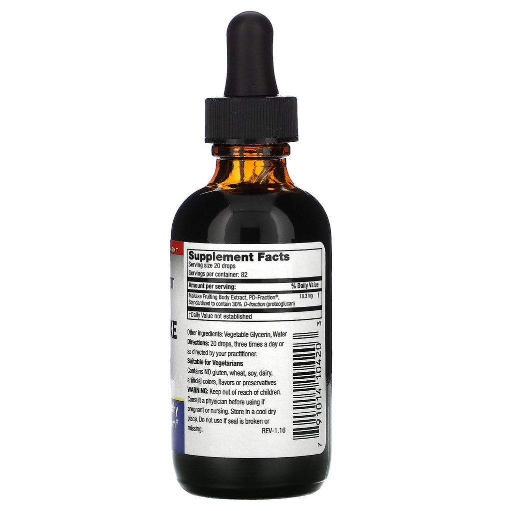 Mushroom Wisdom, Maitake D Fraction, Standard, 60 ml