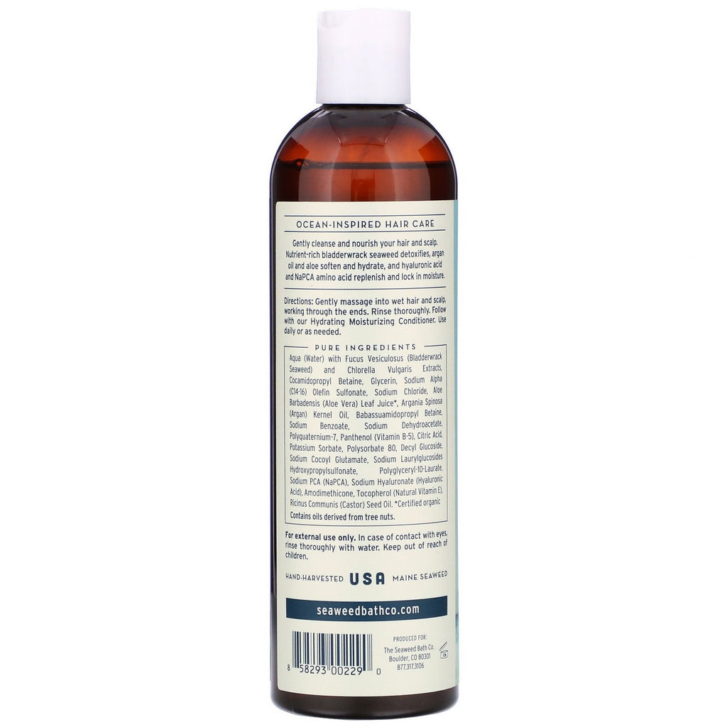 The Seaweed Bath Co., Hydrating Moisturizing Shampoo, Unscented, 12 fl oz (354 ml)