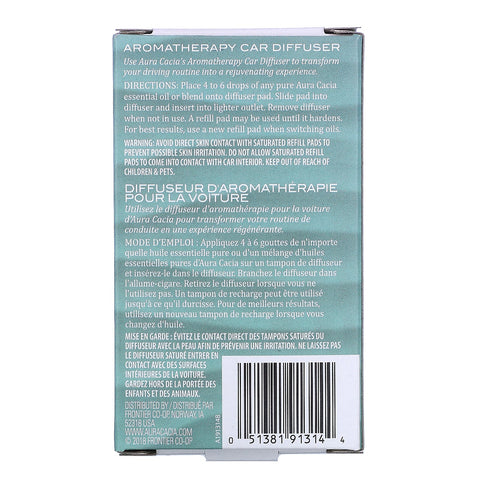 Aura Cacia, Aromatherapy Car Diffuser, 1 Diffuser