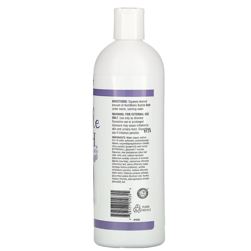 NutriBiotic, Bubble Bath, Non-Soap, Fresh Fruit, 16 fl oz (473 ml)