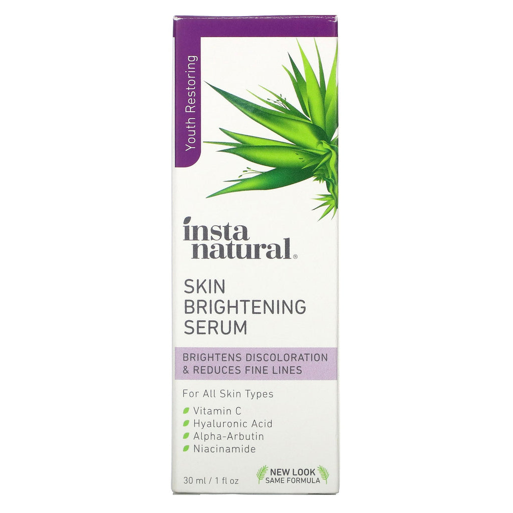 InstaNatural, Skin Brightening Serum, Youth Restoring, 1 fl oz (30 ml)