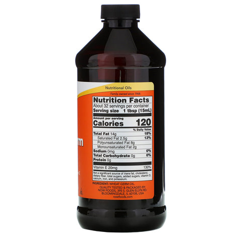 Now Foods, Wheat Germ Oil, 16 fl oz (473 ml)